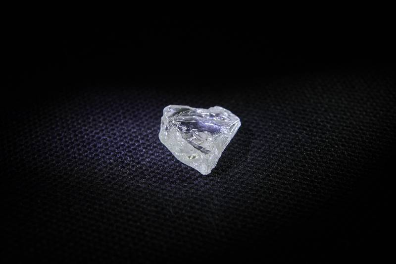 Unique heart-shaped diamond found in Yakutia - , Diamond, Alrosa, Yakutia, The photo, Video, Longpost