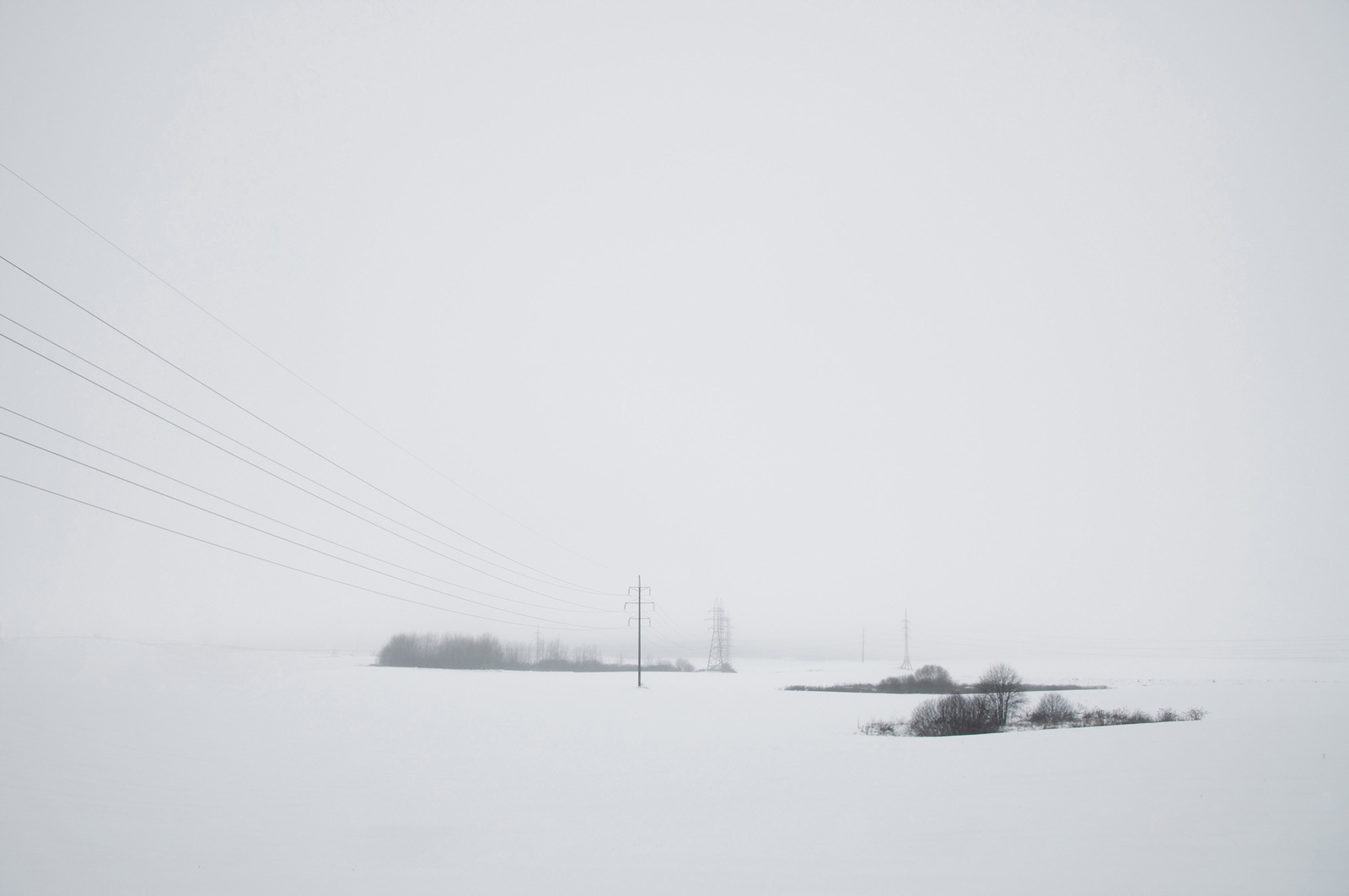 Winter. - My, Winter, The photo, Minimalism