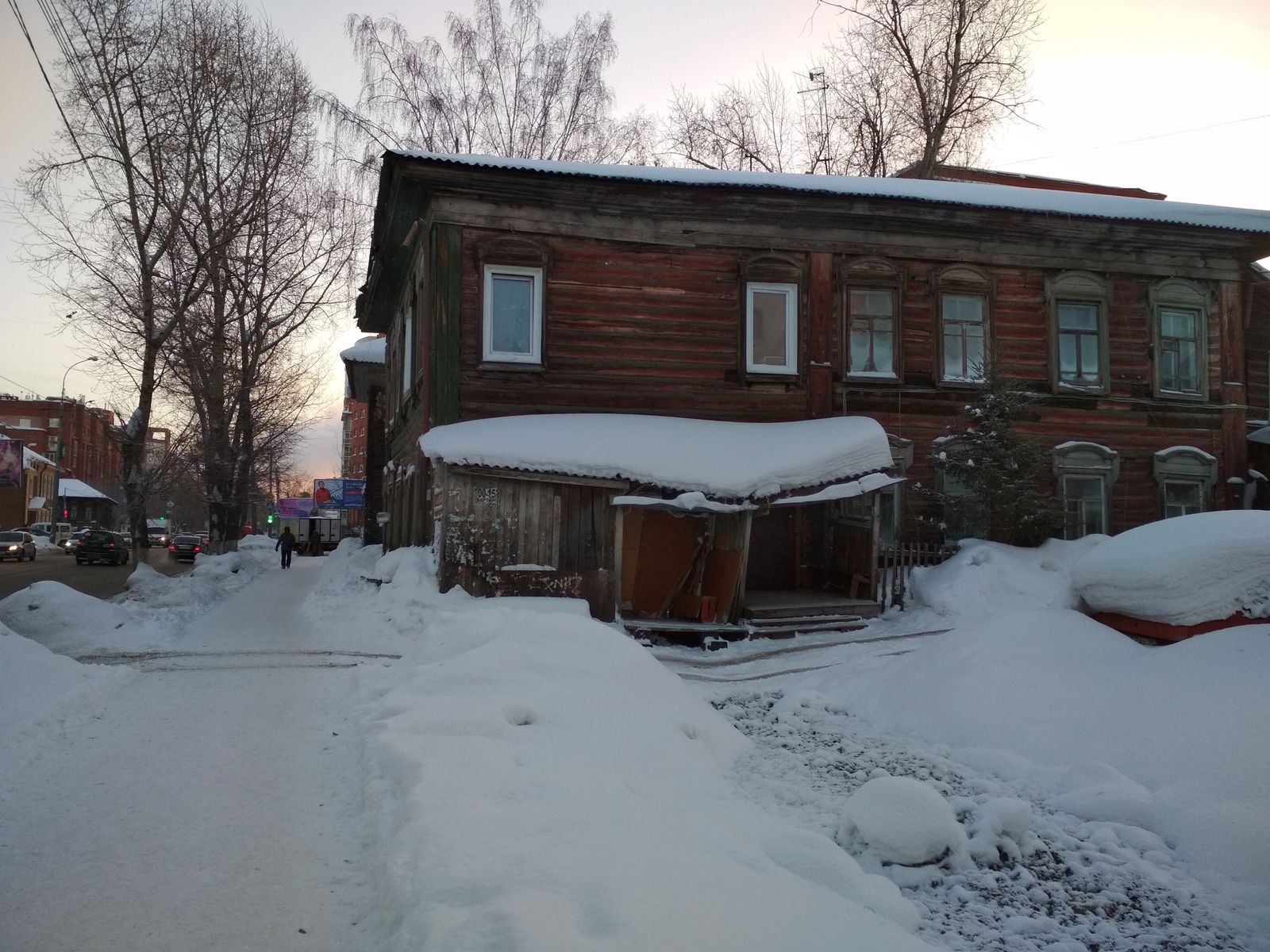 Once again Tomsk in photographs - My, Tomsk, Winter, Longpost