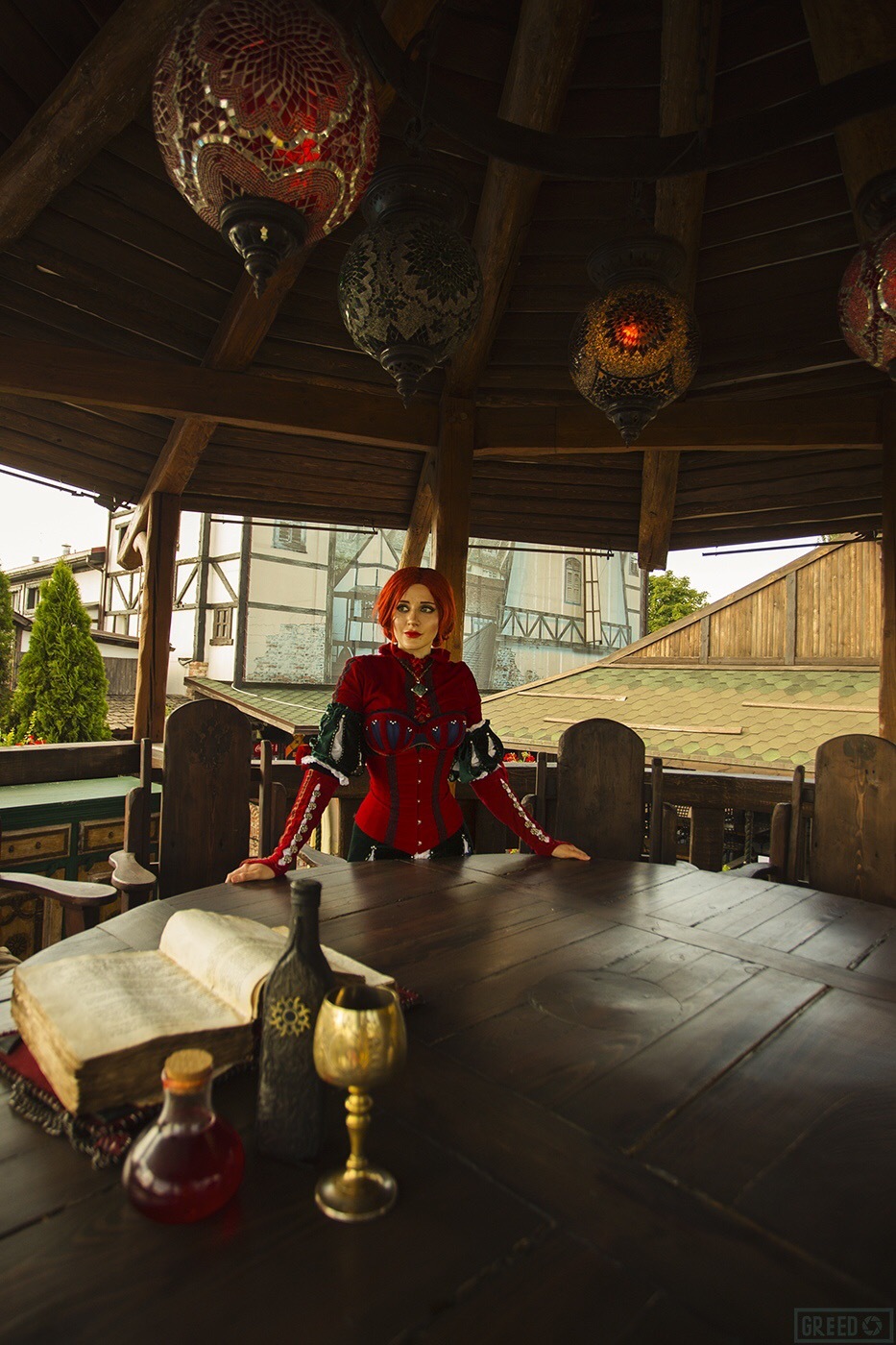 Triss Merigold - Косплей, Русский косплей, Красивая девушка, Ведьмак, Ведьмак 3: Дикая охота, Трисс Меригольд, Видеоигра, Длиннопост