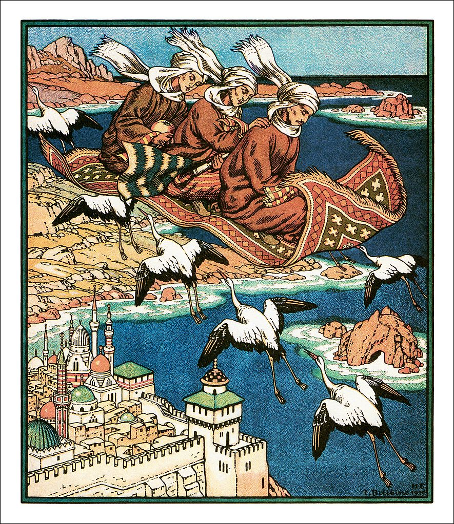 Arabian Tales by Ivan Bilibin - Ivan Bilibin, , Illustrations, Longpost