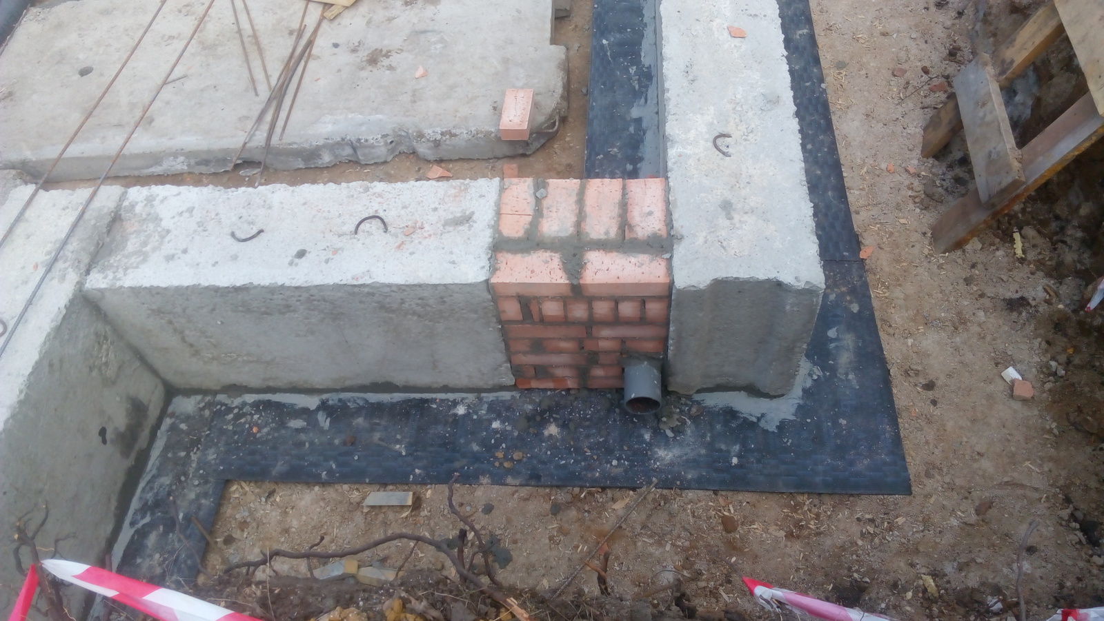 Well, finally, a strip foundation. - My, Strip foundation, Longpost, Foundation, Building