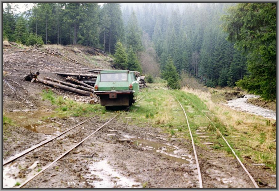 Journey of German journalists of the 1991 model in the Romanian Carpathians on a railcar with a body from the Volga - Trolley, Volga, Railway transport, Longpost