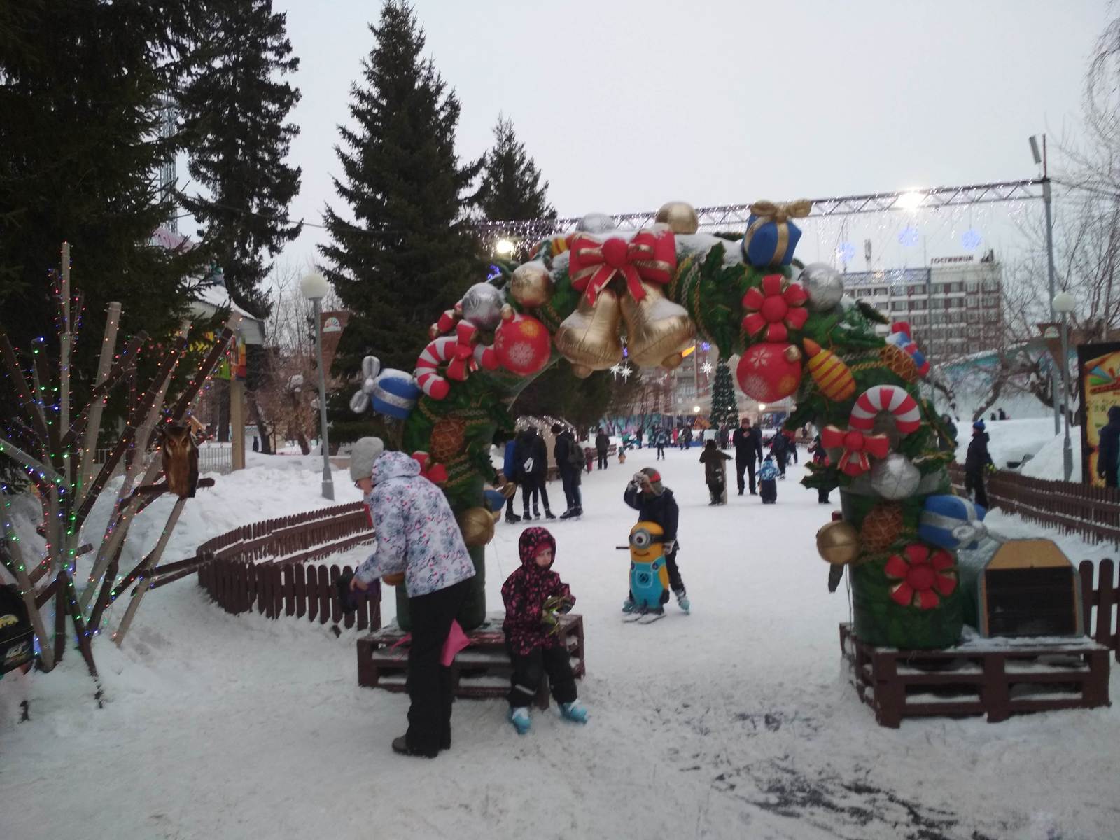 Томск специально для Mr.Peckles - Моё, Томск, Новособорная площадь, Горсад, Длиннопост