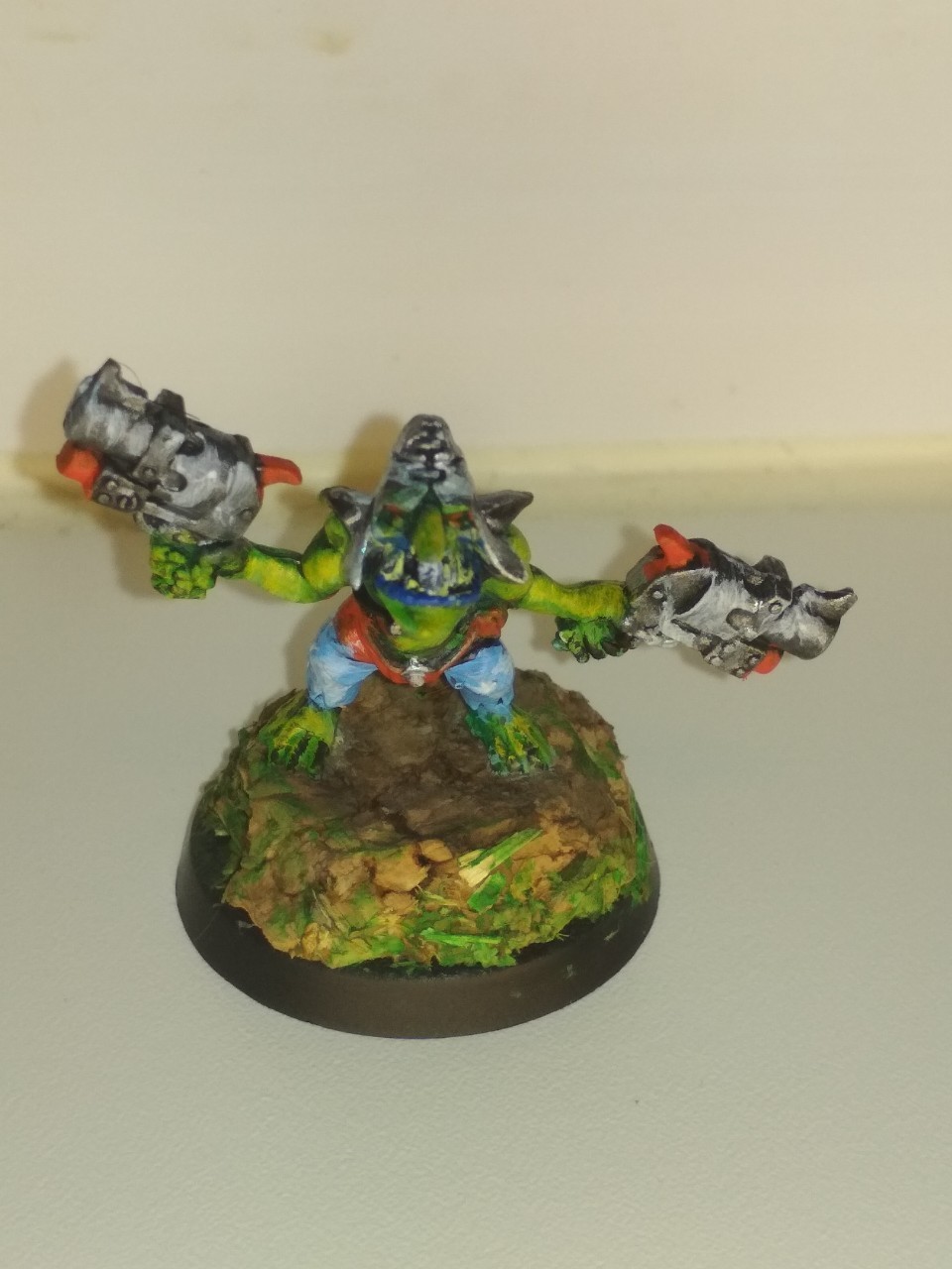 Orcs of the blind hand-ass part 2. - My, Wh miniatures, Longpost, Needlework without process, Warhammer 40k