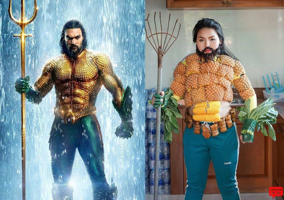 Perfect cosplay - Cosplay, Images, Humor, Aquaman, Lowcost cosplay