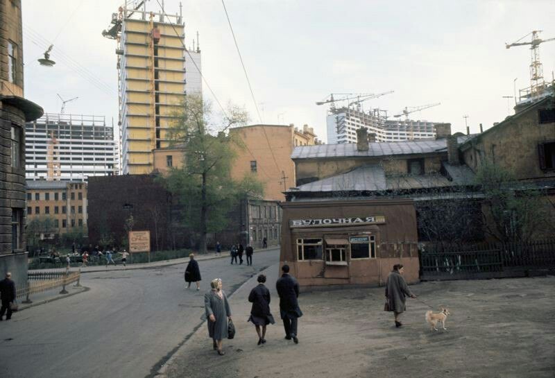 Москва 1967 год - Москва, СССР, Историческое фото, 60-е, Длиннопост, Арбат, Останкинская башня