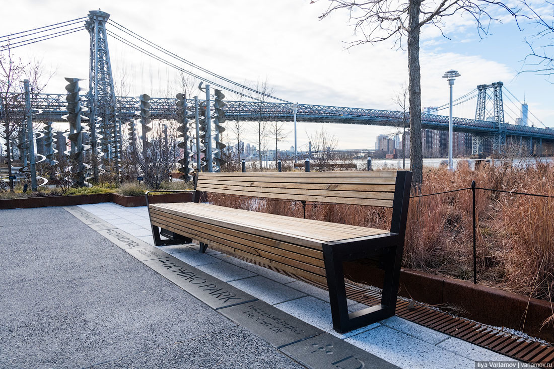 Beautification in America - My, Beautification, Public place, The park, USA, New York, Ilya Varlamov, Embankment, Longpost