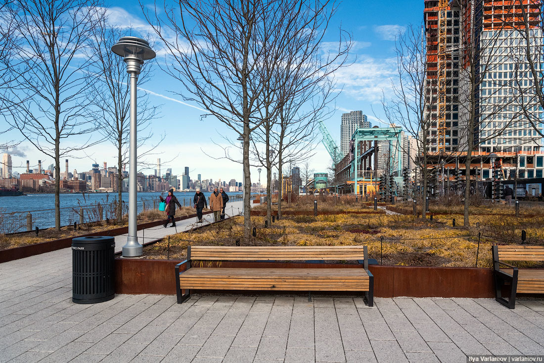 Beautification in America - My, Beautification, Public place, The park, USA, New York, Ilya Varlamov, Embankment, Longpost