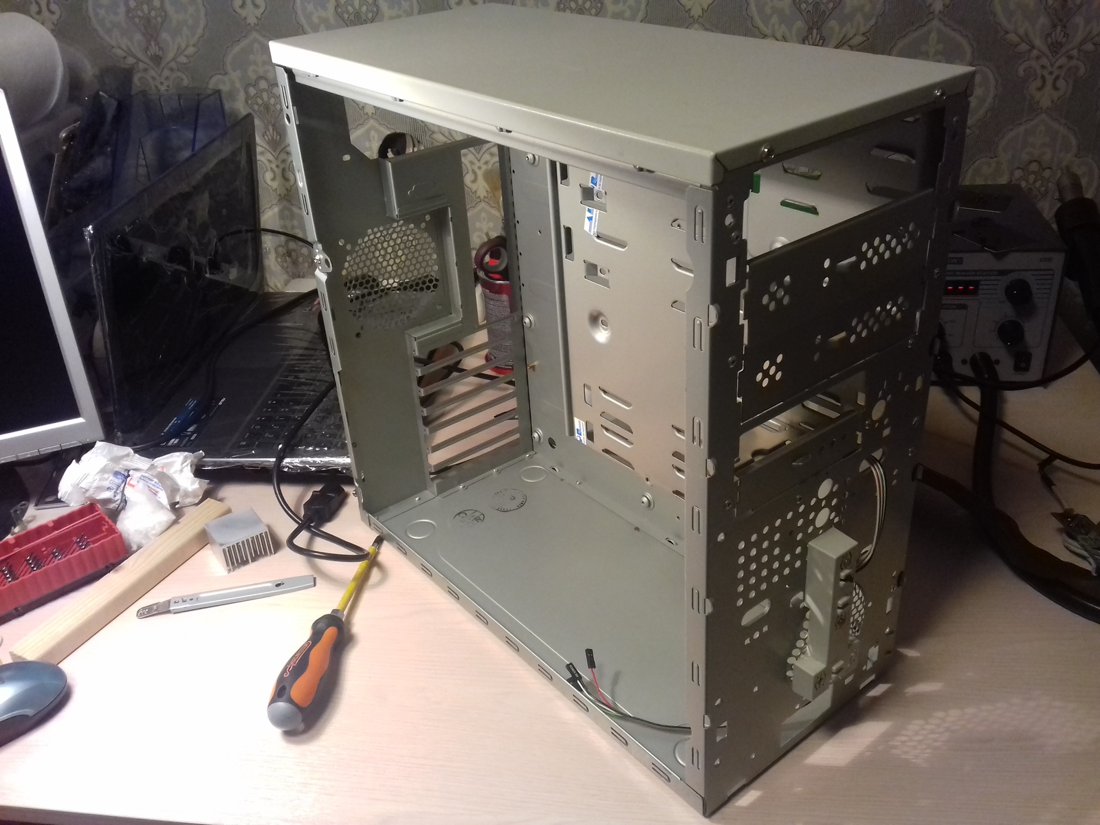 Slow restoration of an old computer on Socket A (462) - My, , Computer, Athlon, , Lamp character, Longpost