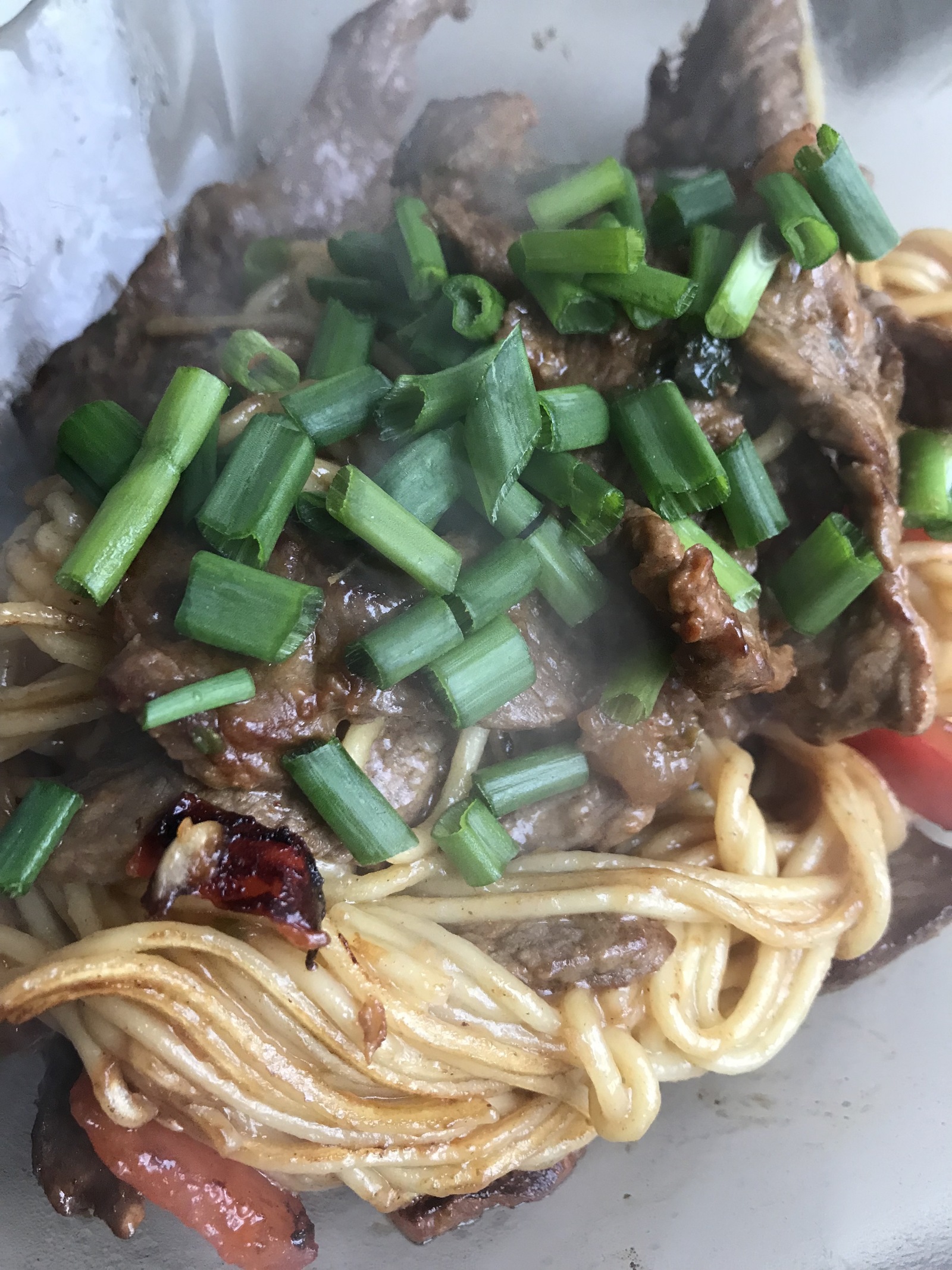 Variations on Bulgogi (bulgogi) with egg noodles - My, Korean food, South Korea, Food, Recipe, Longpost