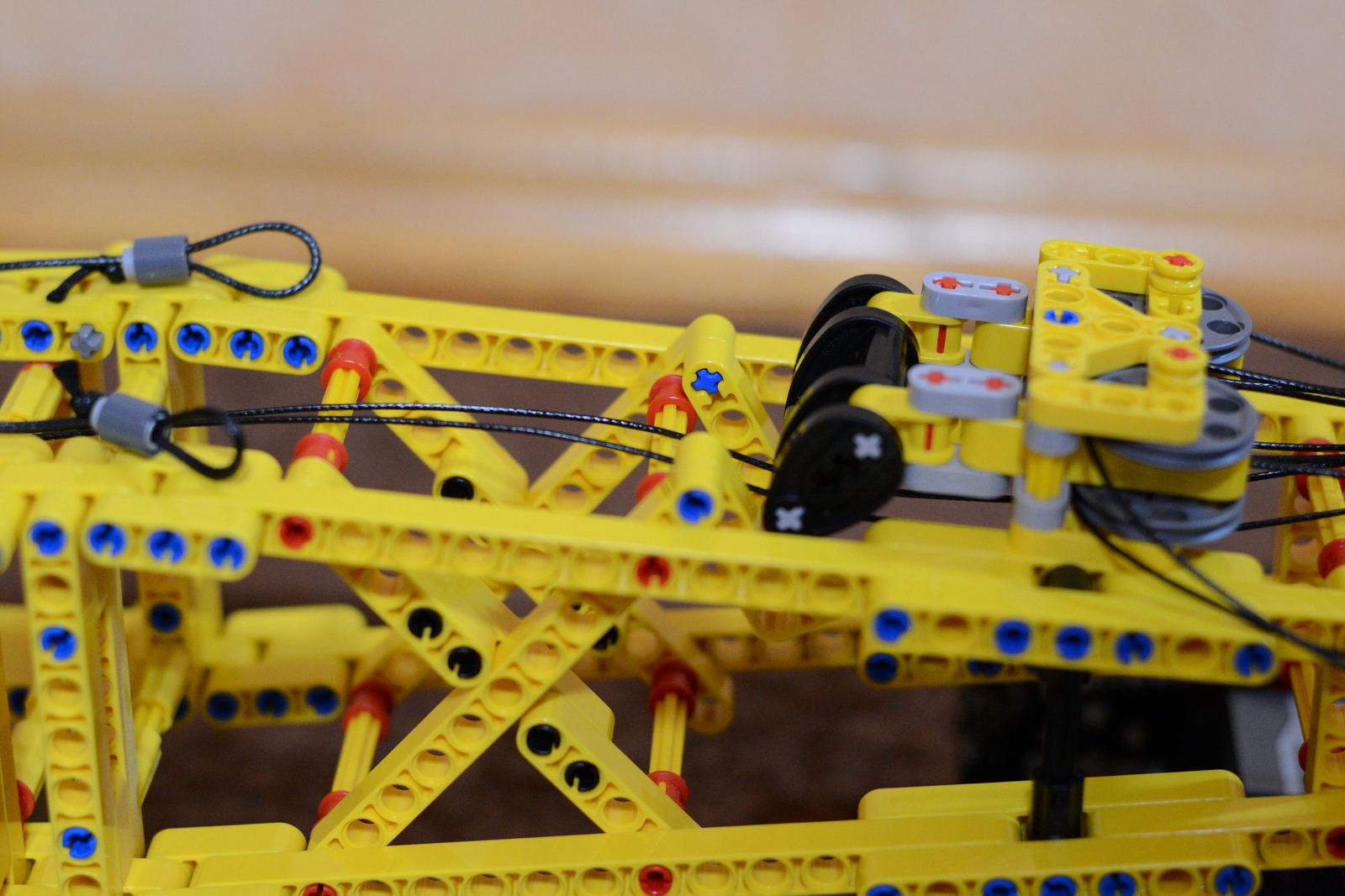 LEGO homemade based on DEC-401 - My, Lego technic, Caterpillar crane, Lego, Longpost