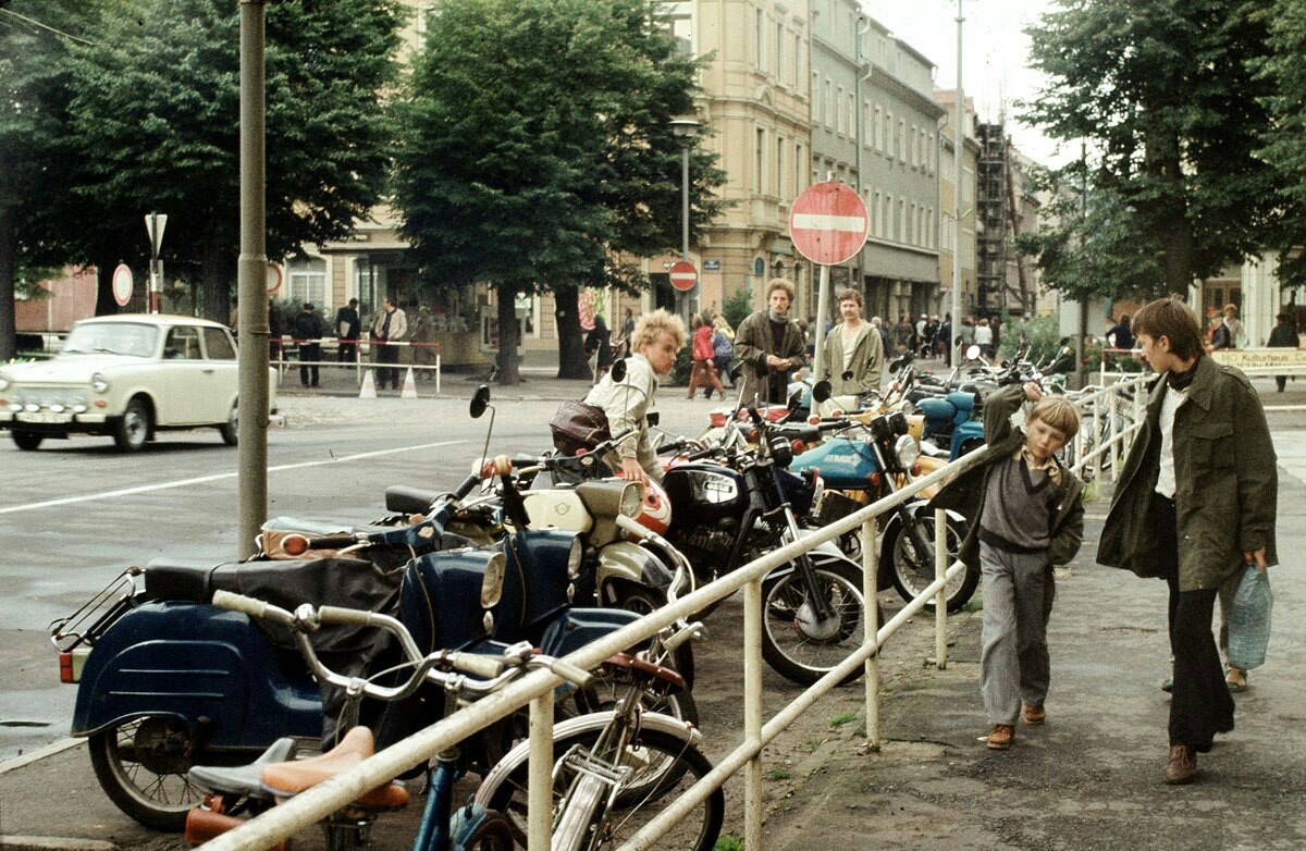 GDR 1984 - Germany, GDR, Historical photo, Longpost