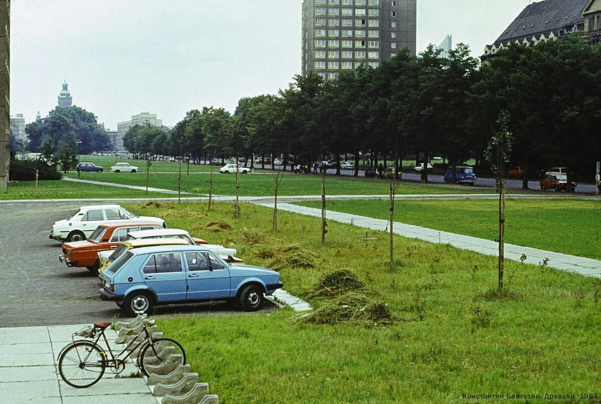 GDR 1984 - Germany, GDR, Historical photo, Longpost