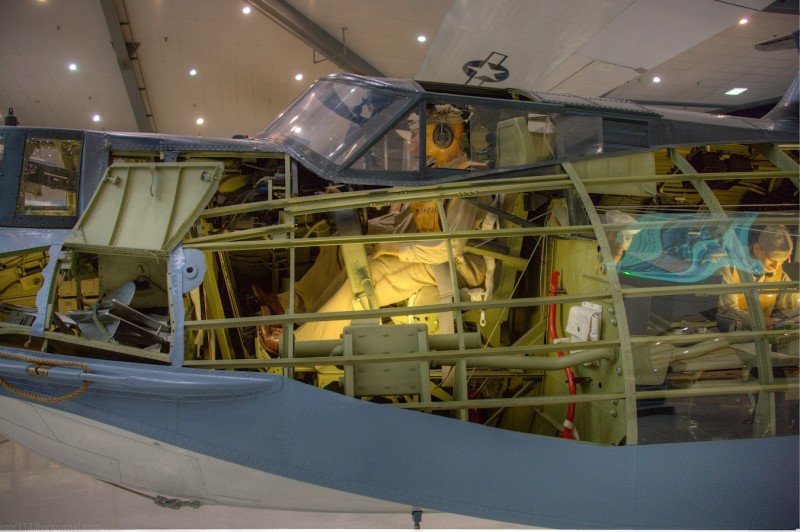 National Naval Aviation Museum, Pensacola :PBY Catalina   на изнанку. - Самолет, Гидросамолет, Длиннопост, Авиация