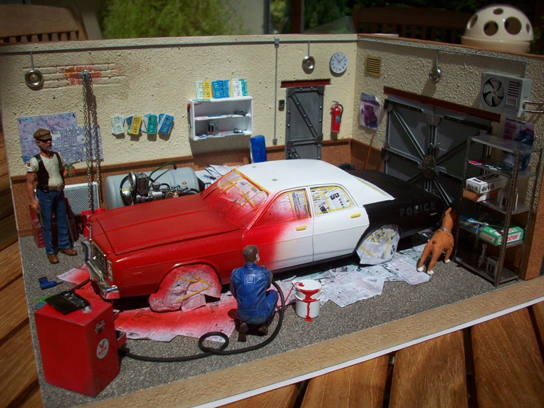 Where is my car? - Diorama, Stand modeling, Longpost