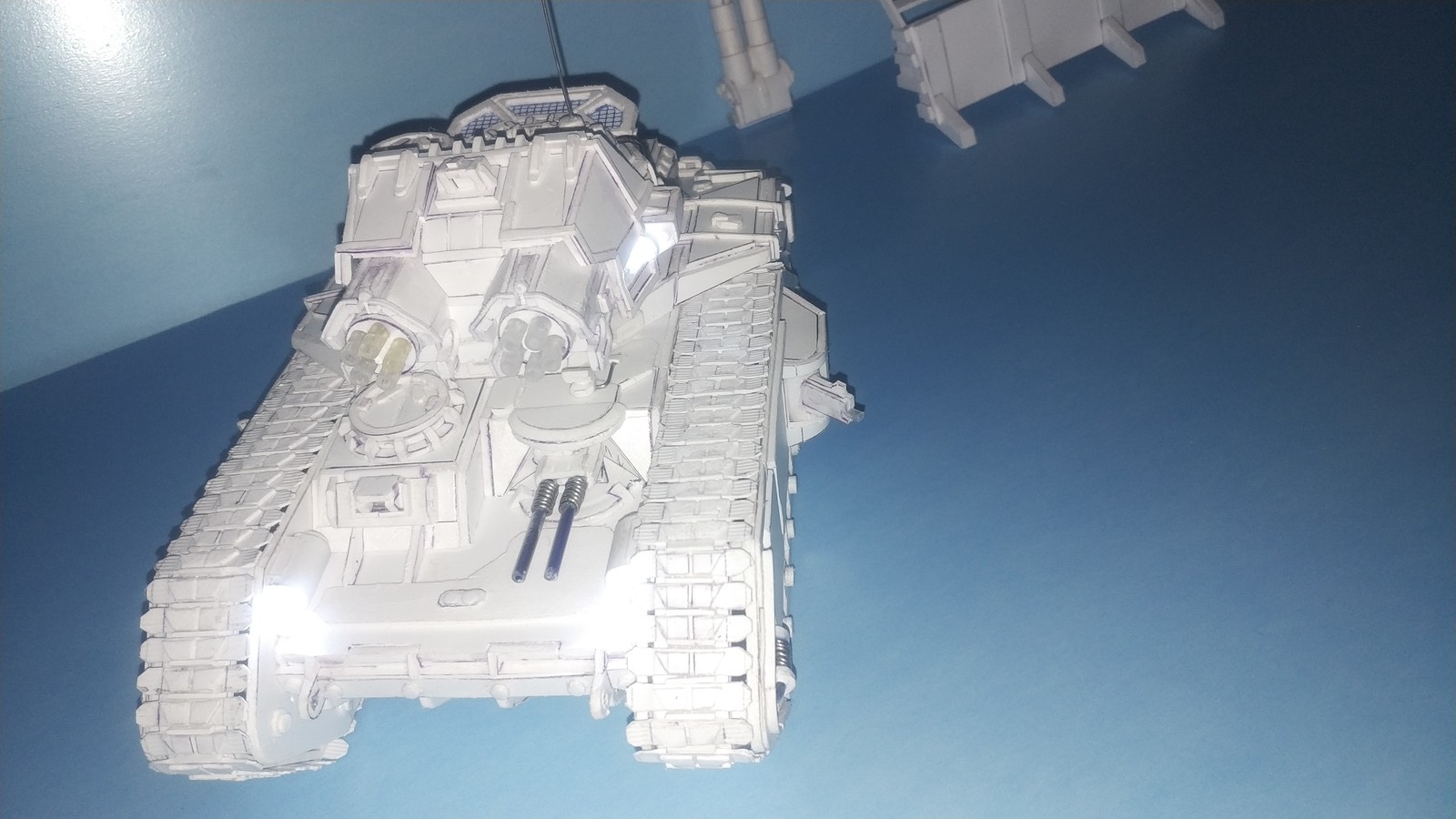 Scratch build Macharius Vankisher p. 2 - Моё, Warhammer 40k, Танки, Самоделки, Длиннопост