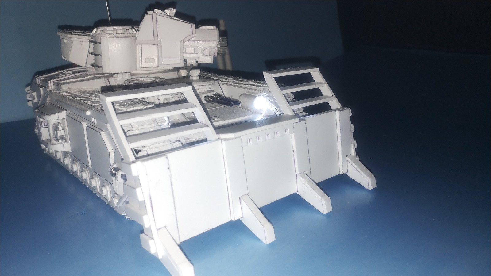 Scratch build Macharius Vankisher p. 2 - Моё, Warhammer 40k, Танки, Самоделки, Длиннопост