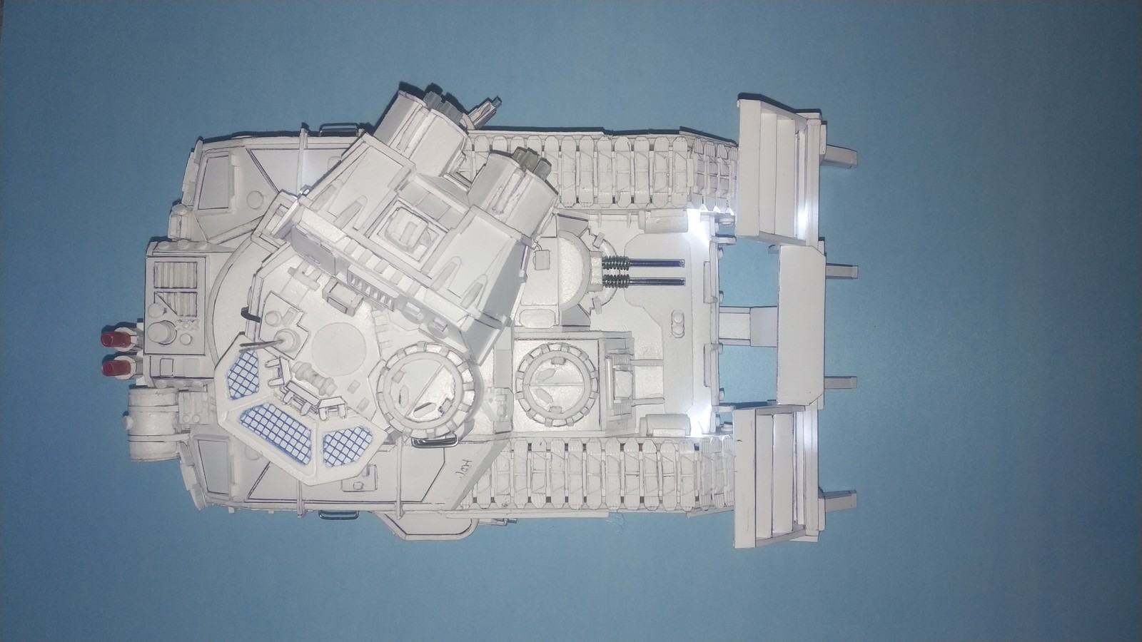 Scratch build Macharius Vankisher p. 2 - Моё, Warhammer 40k, Танки, Самоделки, Длиннопост