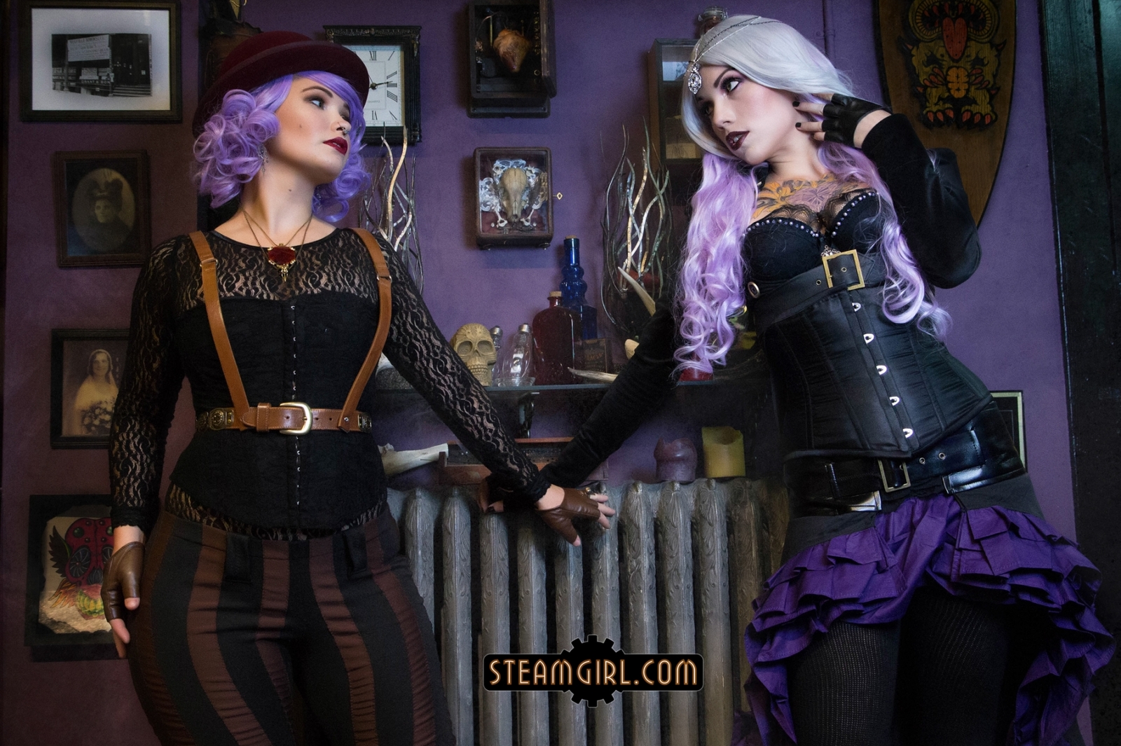 Steamgirl. Shannyn Visceral, Miss Morgane - All Hallow's Eve - Steamgirl, , , PHOTOSESSION, Costume, Longpost