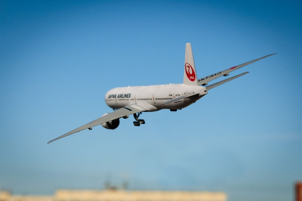 Boeing 777-300ER, HASEGAWA, 1:200 - My, Stand modeling, Airplane, Hobby, Longpost