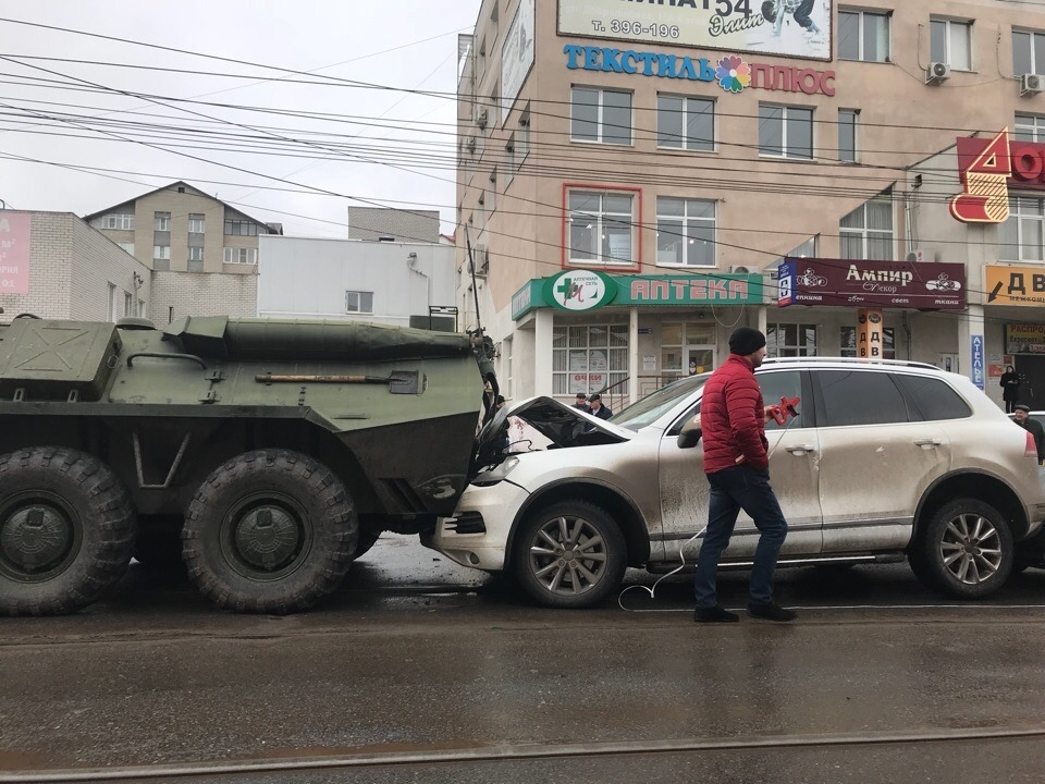 Курский паровозик - Курск, ДТП, Видео, Длиннопост, Бтр