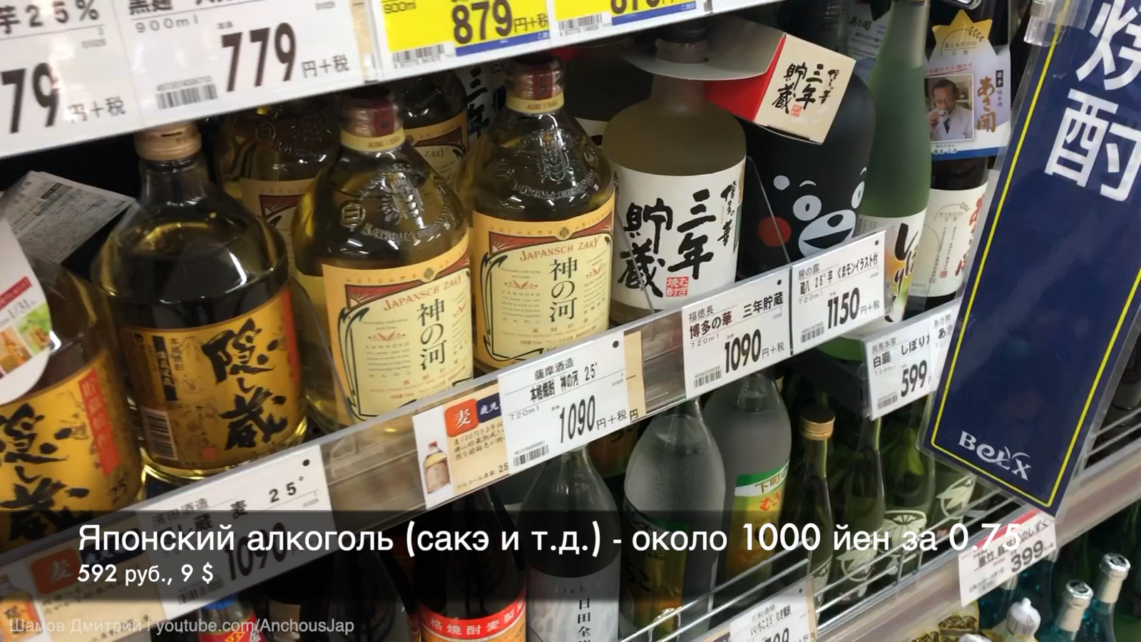 Food prices in Japan. - My, Dmitry Shamov, Japan, Prices, Products, Japanese, Interesting, Video, Longpost