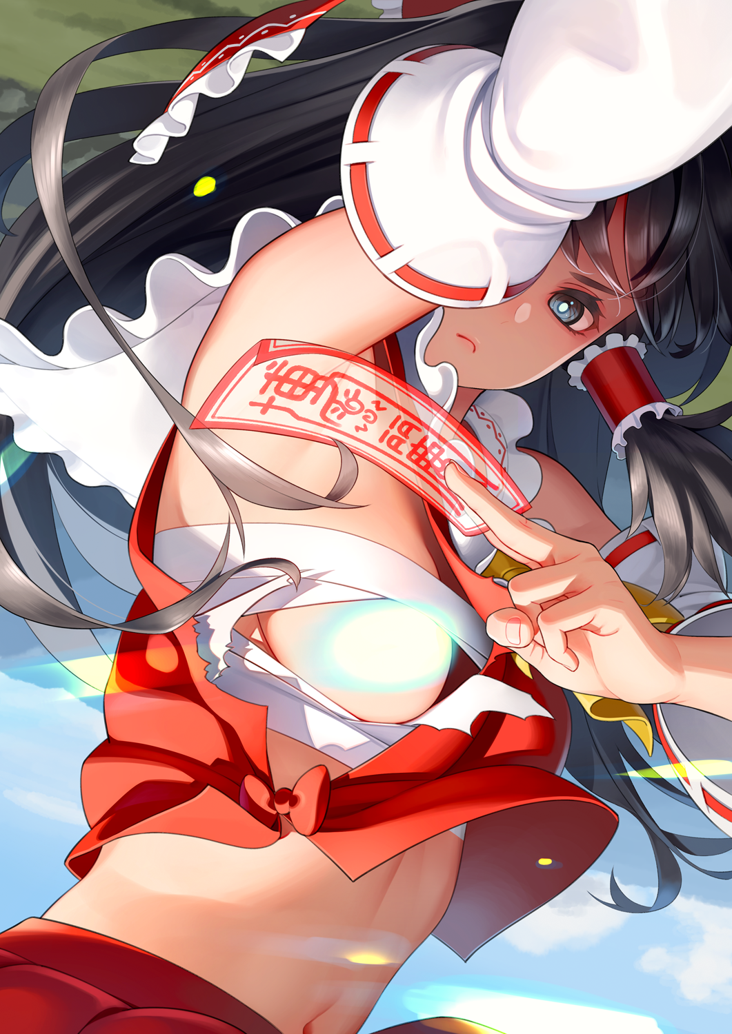 Reimu - NSFW, Аниме, Touhou, Hakurei Reimu, Anime Art