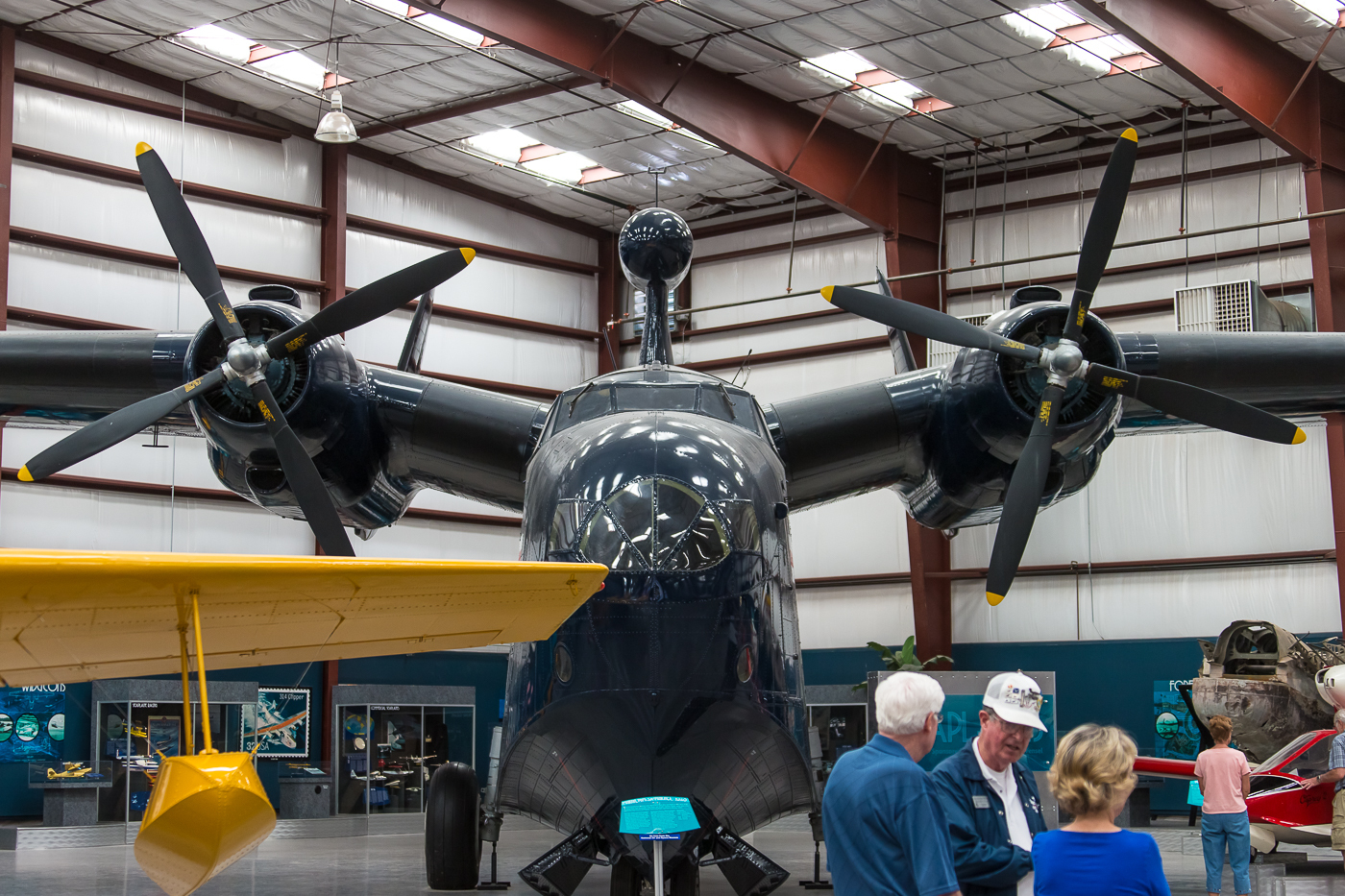 Martin PBM-5A Mariner. Catalina competitor. - American aircraft, Flying boat, , Longpost, Airplane, The Second World War