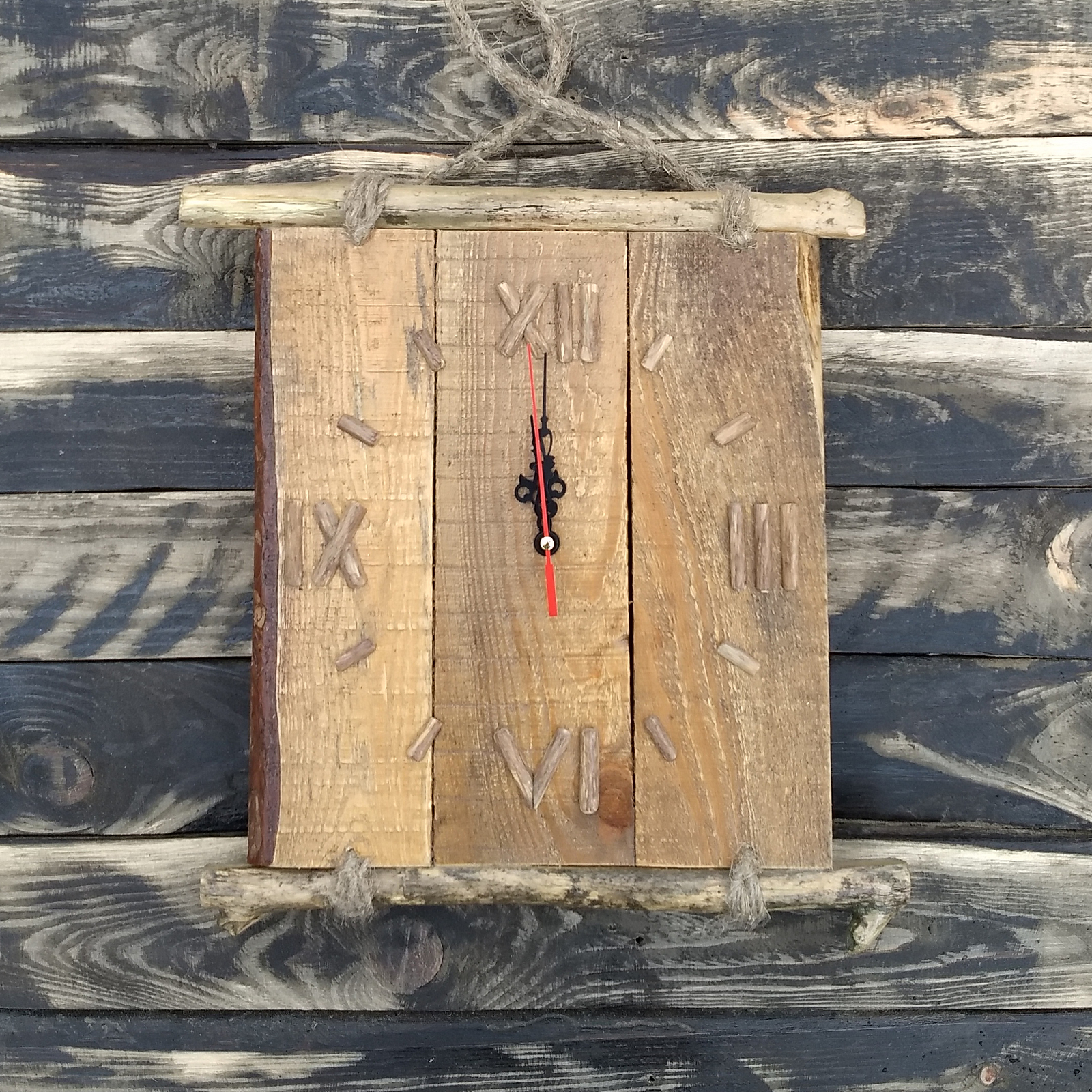 Clock to hang on the wall - My, Woodworking, Longpost, Wall Clock, Handmade, Needlework without process, Decor