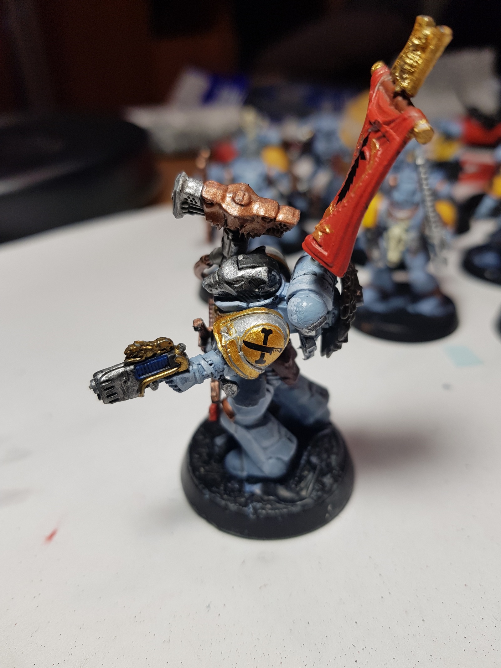 The beginning of the path of Cancer in Wahe - My, Warhammer 40k, Space wolves, Adeptus Astartes, Crooked hands, Longpost