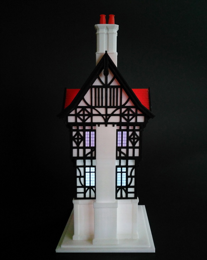 Night lamp CHESTER - My, , 3D printer, With your own hands, Longpost