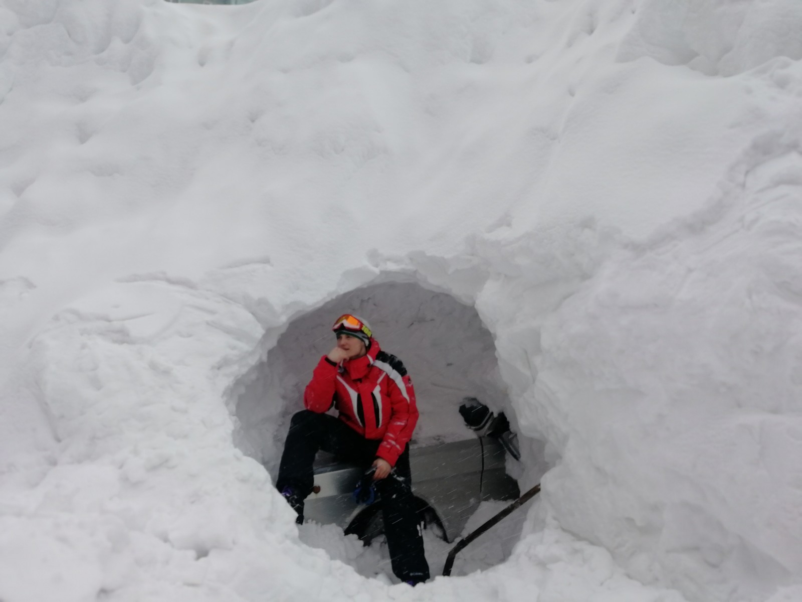 Hello from Norilsk - My, Norilsk, Snow, Snowdrift, Longpost