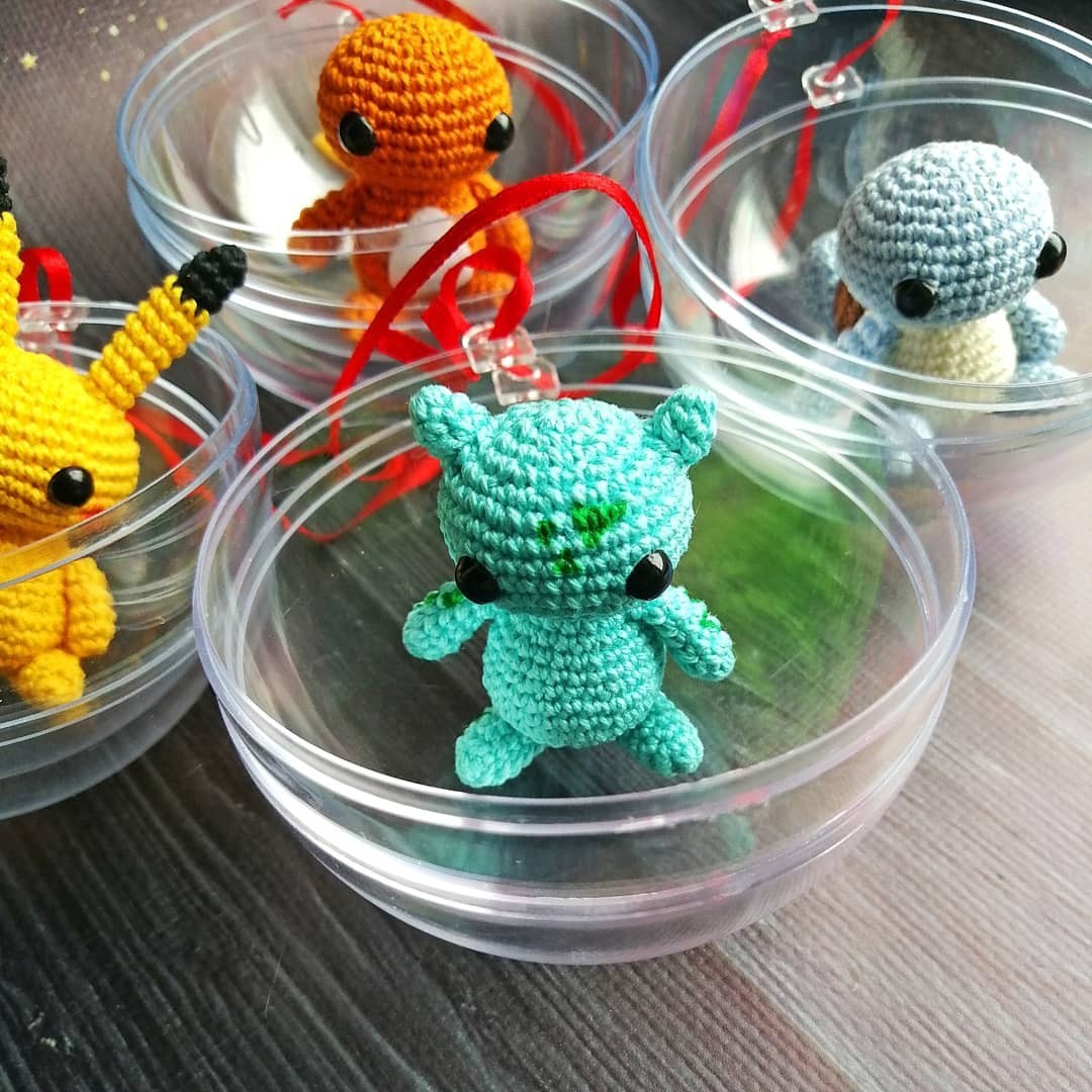 Pokemon - My, Amigurumi, Pokemon, Crochet, Needlework without process, Longpost