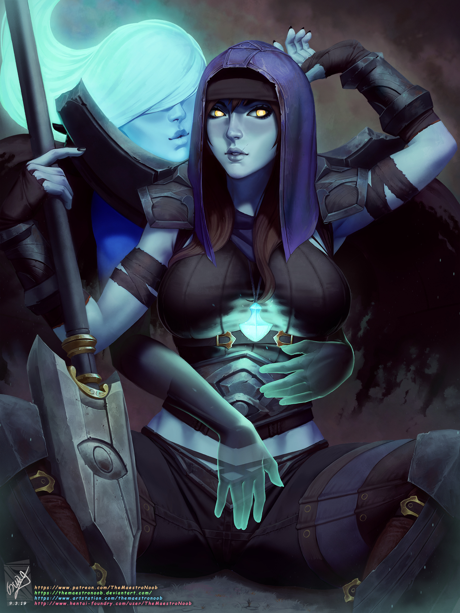 Yorick - NSFW, Themaestronoob, League of legends, Yorick, Games, Art, Rule 63, Longpost, Computer games