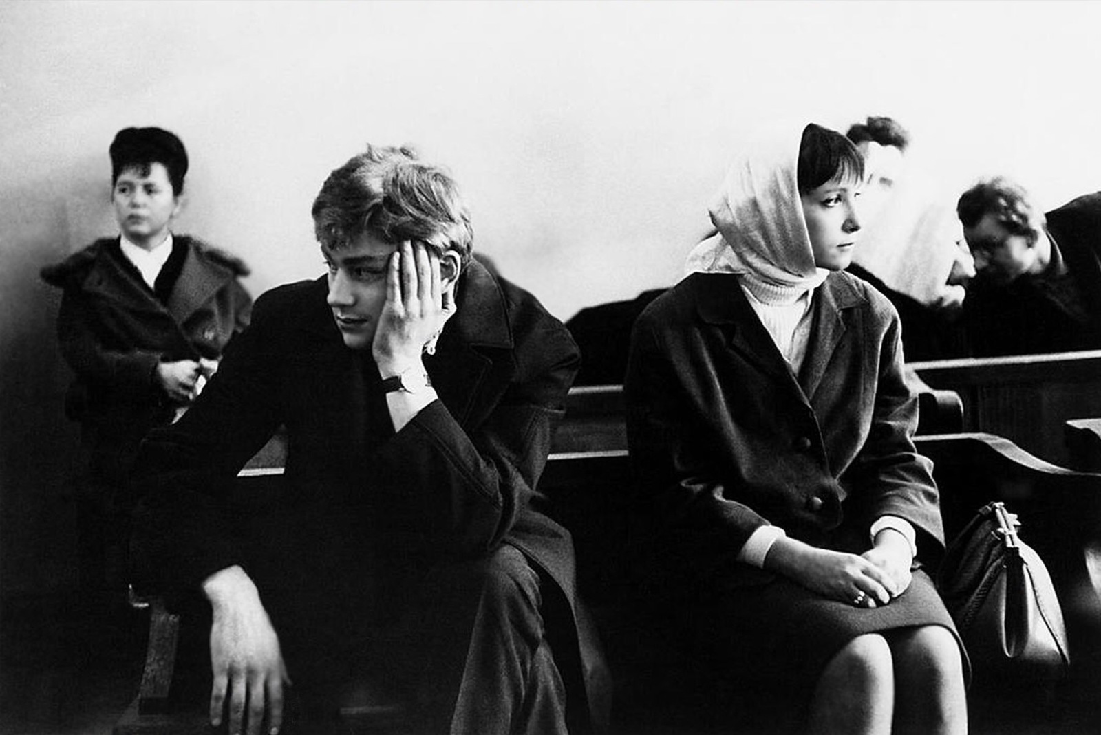 DIVORCE. 1966, Moscow, USSR, photographer Eva Arnold - Divorce, the USSR, The photo