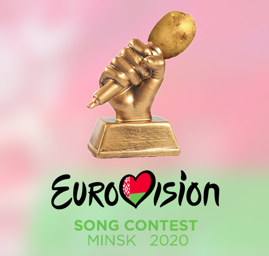 Waiting for victory... - My, Minsk, 2020, Eurovision, Eurovision 2020, Republic of Belarus, Microphone, Competition, Potato