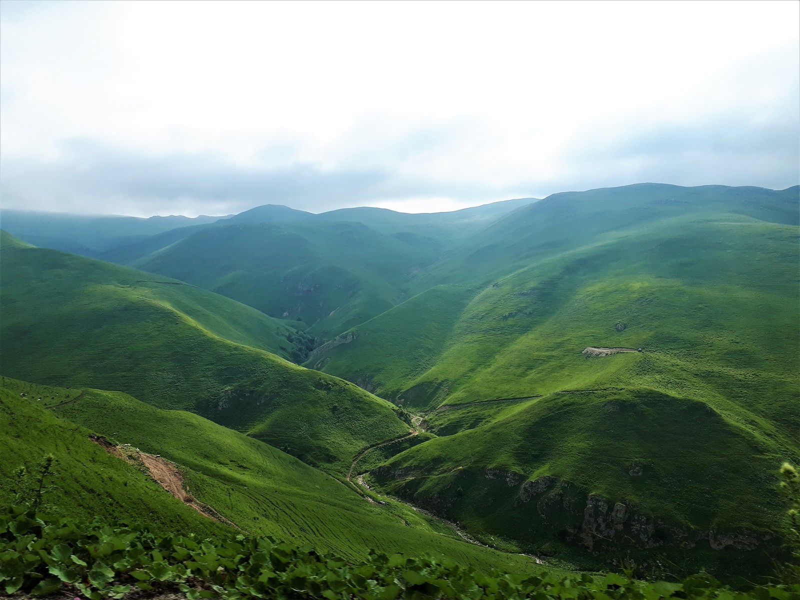 Чечня горы дорога