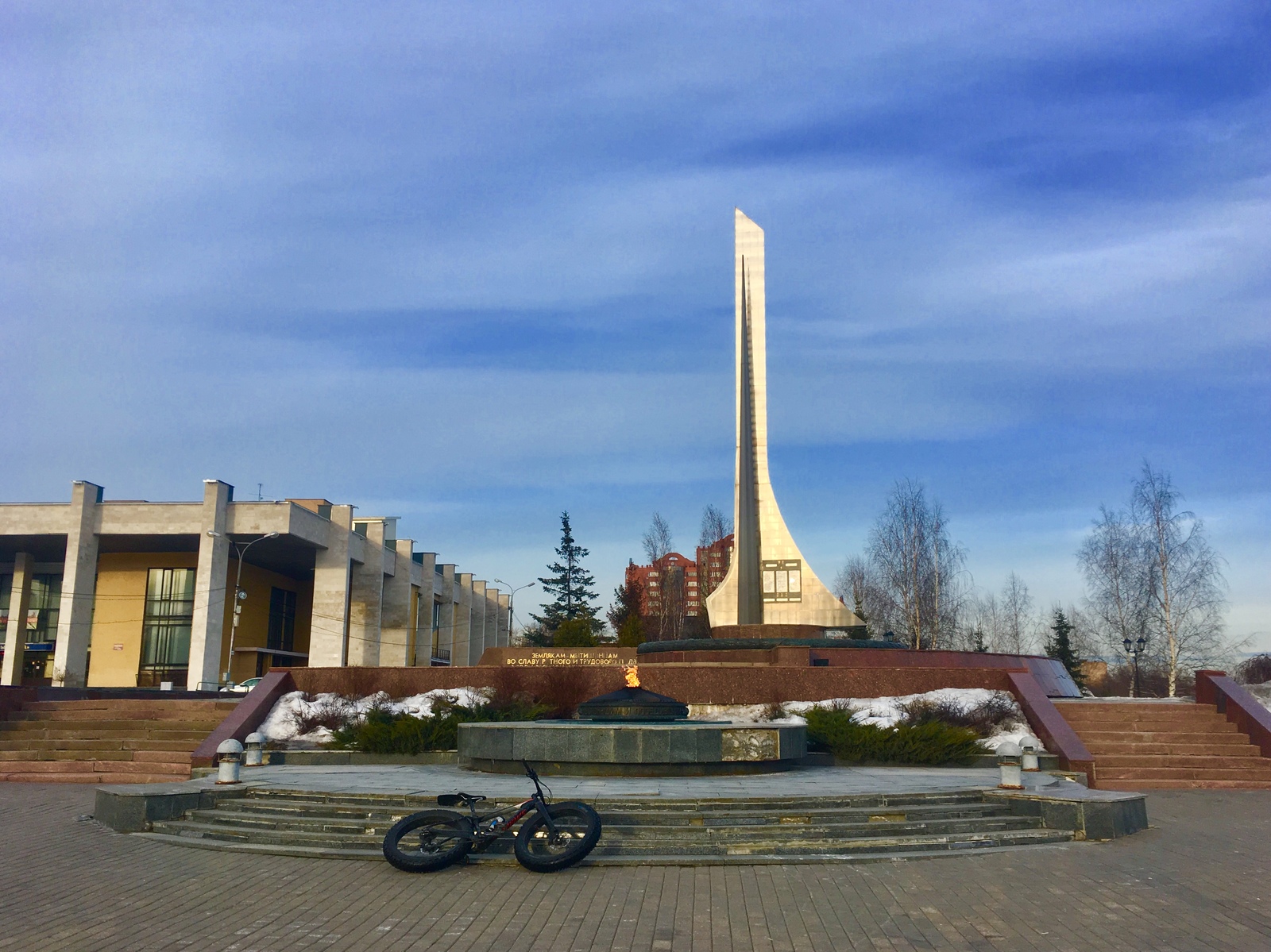 Feed the ducks. Winter go. - My, A bike, Duck, PVD, Longpost