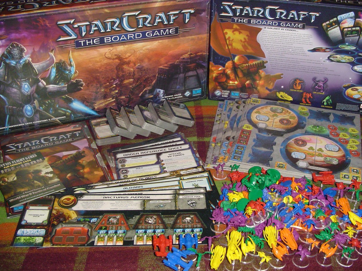 StarCraft: The Board Game - Starcraft, Blizzard, Board games, Longpost, Games, 