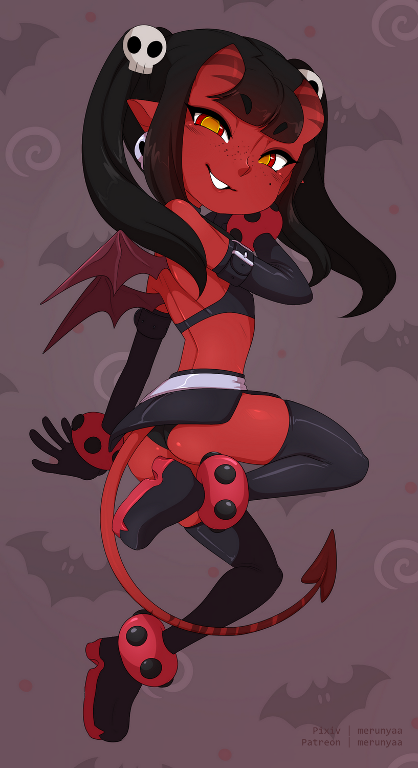 Meru Etna - Art, Girls, Succubus, Merunyaa, Original character, Demon