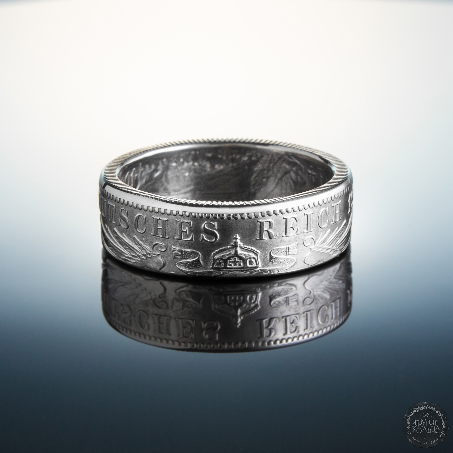 German coin rings - My, Longpost, Ring, Coin, Needlework without process, Decoration, 