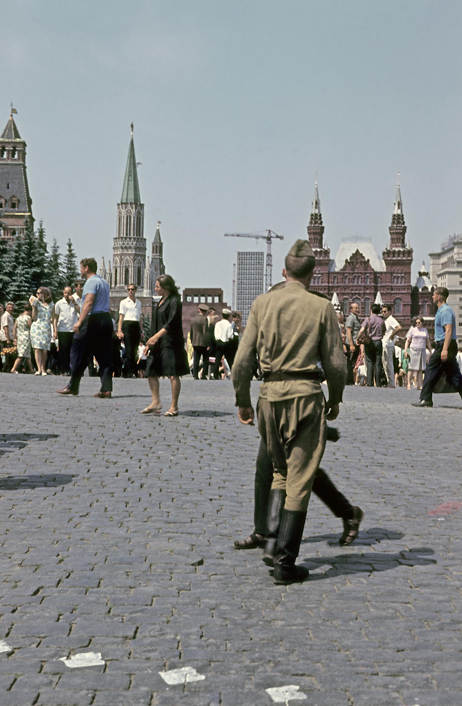 Москва 1968 год. Часть 2 - СССР, 1968, Кремль, Куранты, Улица и Люди, Москва, Фотография, Длиннопост