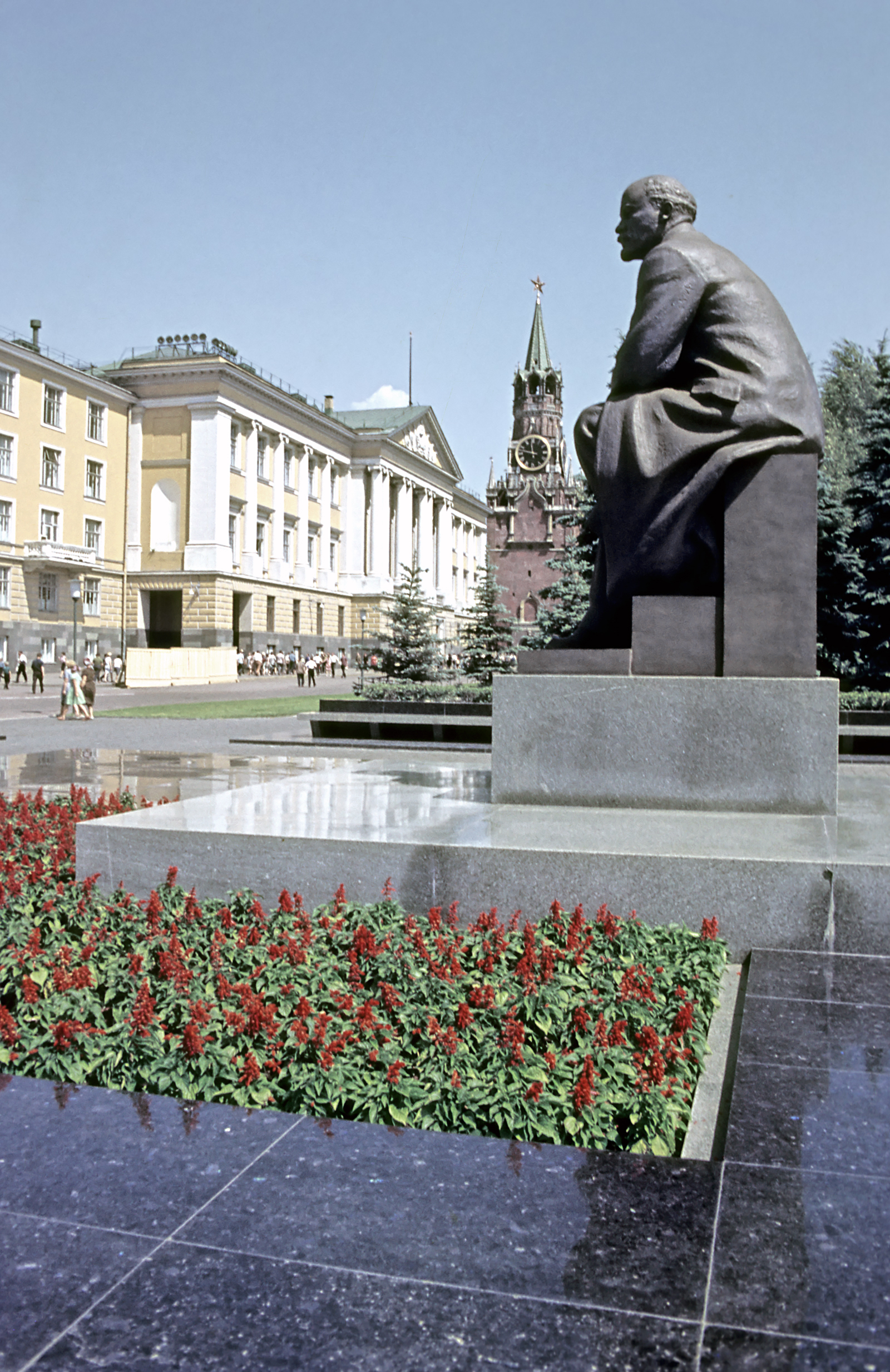 Moscow 1968. - the USSR, 1968, Kremlin, Chimes, , Moscow, The photo, Longpost