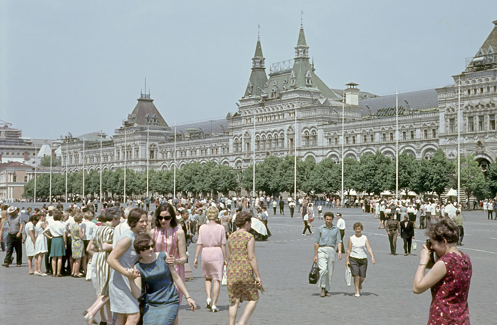 Москва 1968 год. Часть 2 - СССР, 1968, Кремль, Куранты, Улица и Люди, Москва, Фотография, Длиннопост