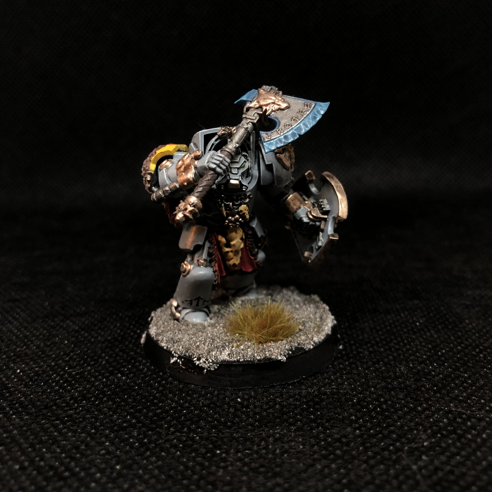 Rune Priest's Loyal Guard - My, Wh miniatures, Warhammer 40k, Space wolves, , Hobby, Miniature, Painting miniatures, Games Workshop, Longpost