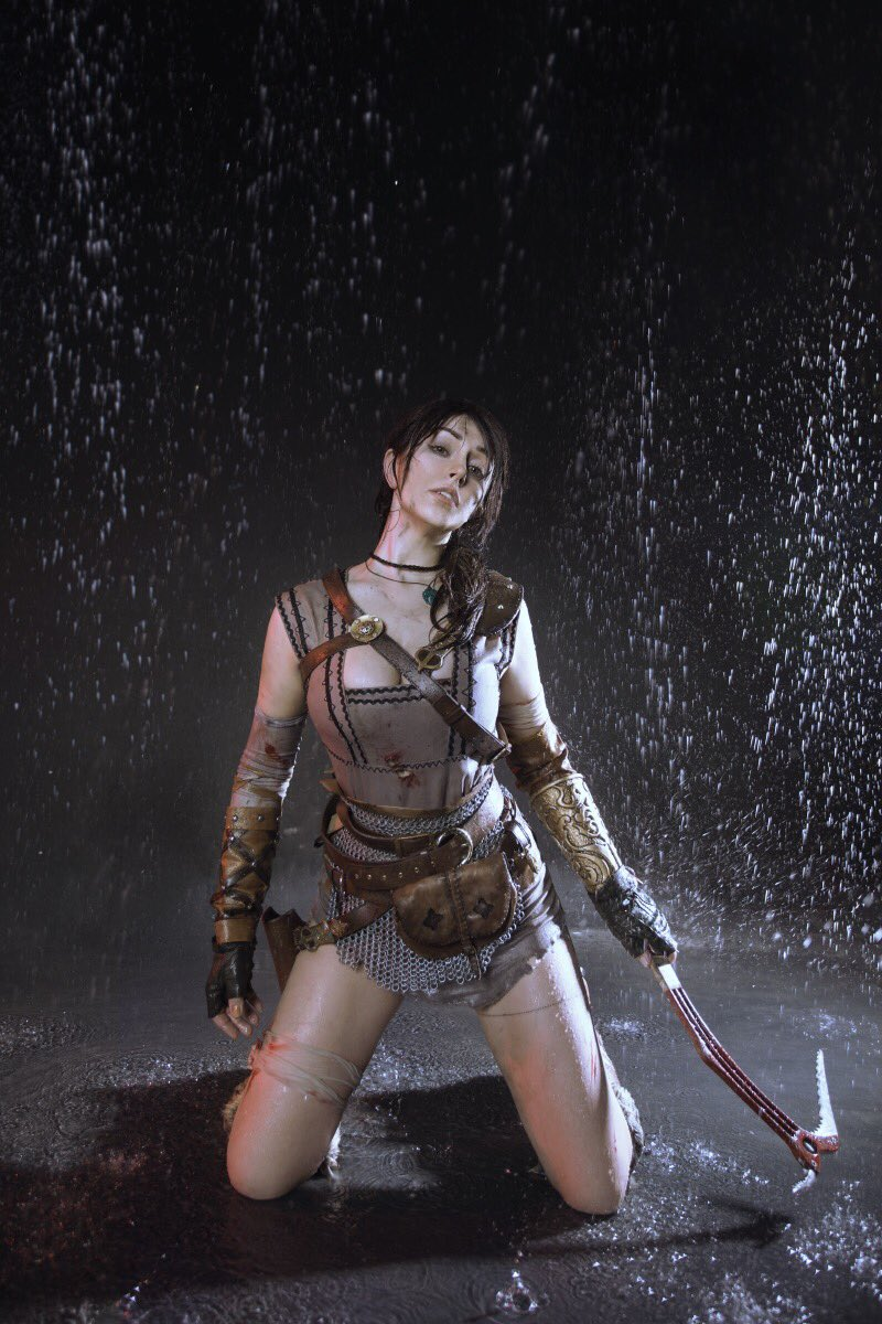 Lara Croft - Cosplay, Opossum, Twitter, Tomb Raider: Lara Croft, Longpost