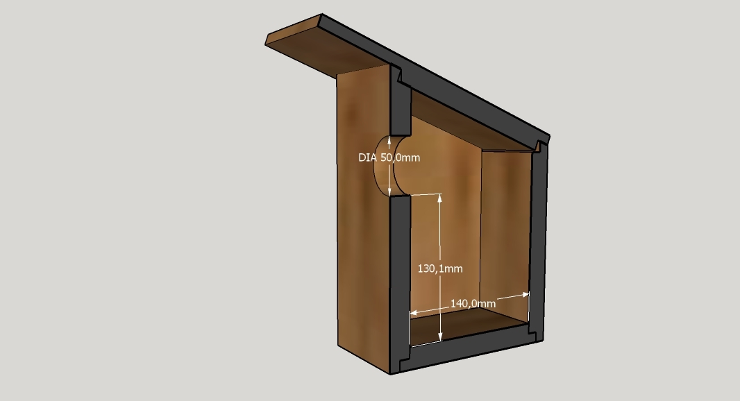 Birdhouse without cracks and nails - My, Carpenter, With your own hands, Needlework with process, Wood products, Workshop on the balcony, Bird Day, Birdhouse, Video, Longpost, Workshop