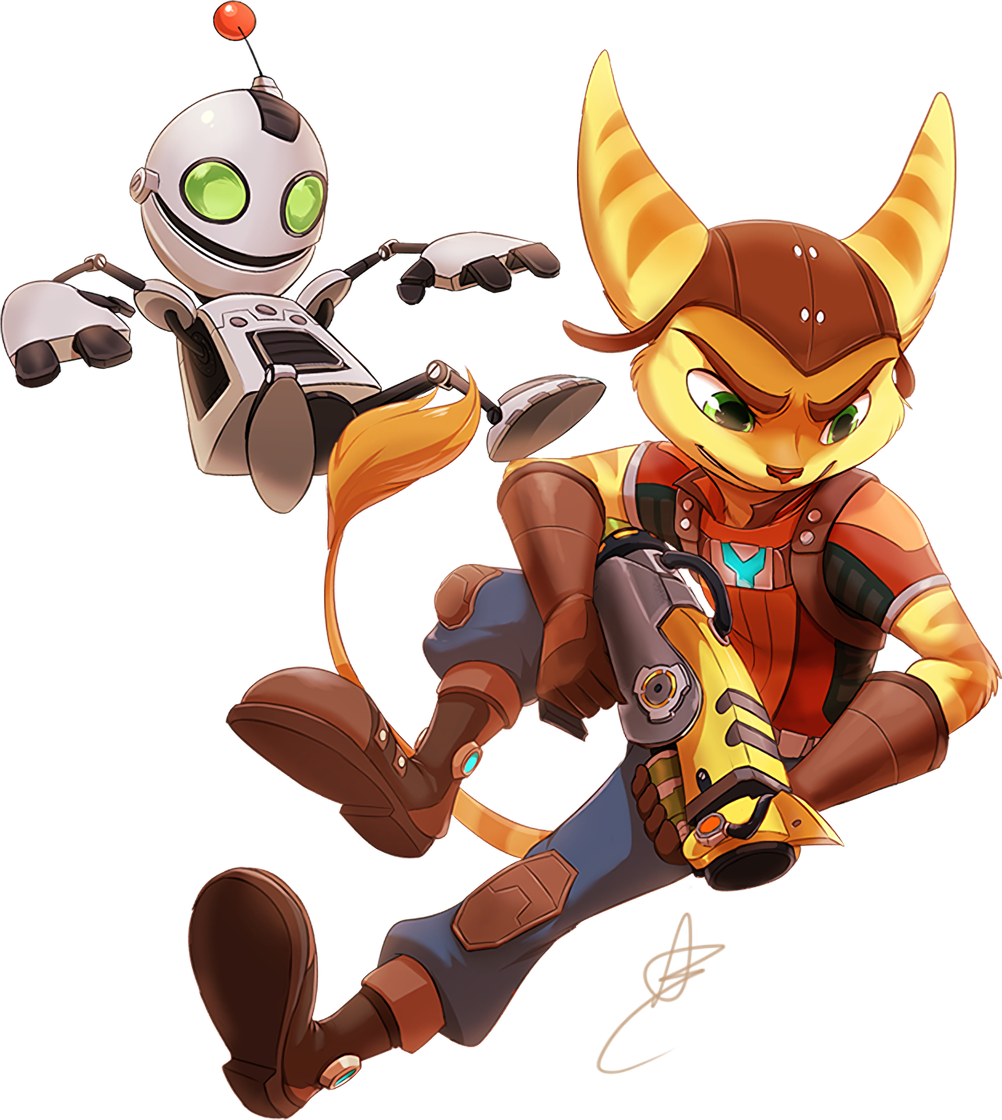 Ratchet and clank - Art, Games, Ratchet and clank, , Draggincat