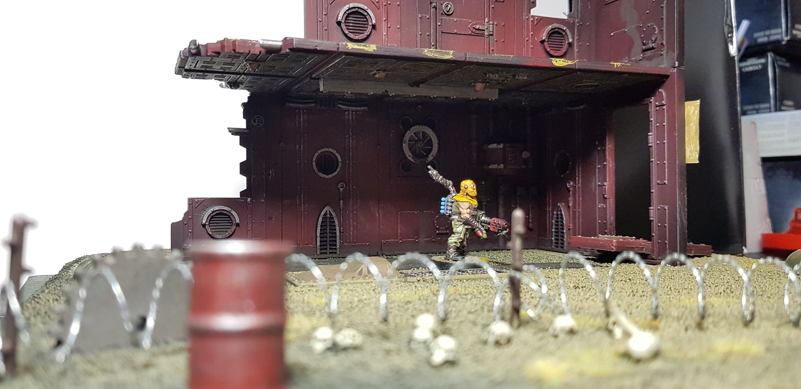 Cultists and some terrain - My, Warhammer 40k, Wh miniatures, Longpost